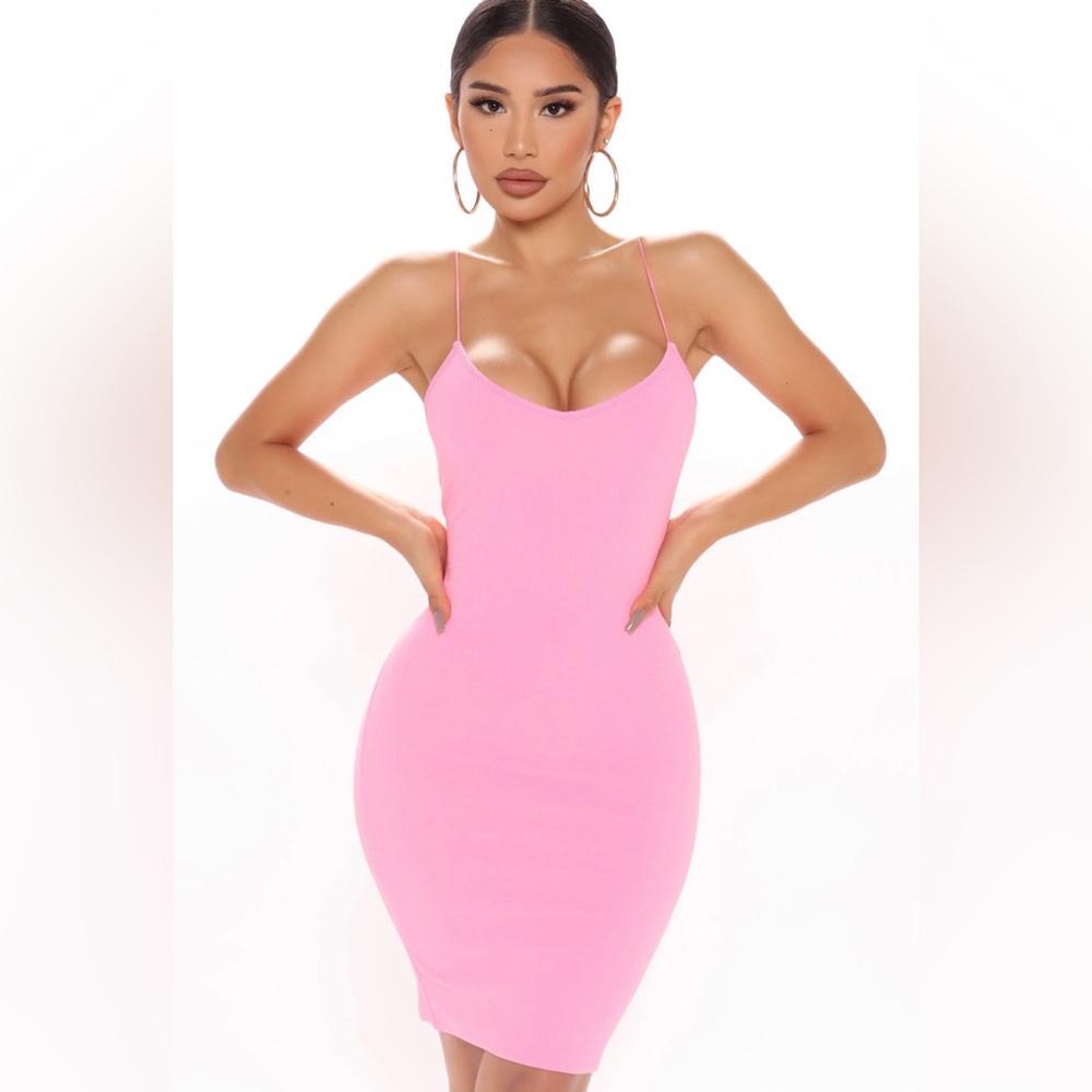 Fashion Nova pink minidress